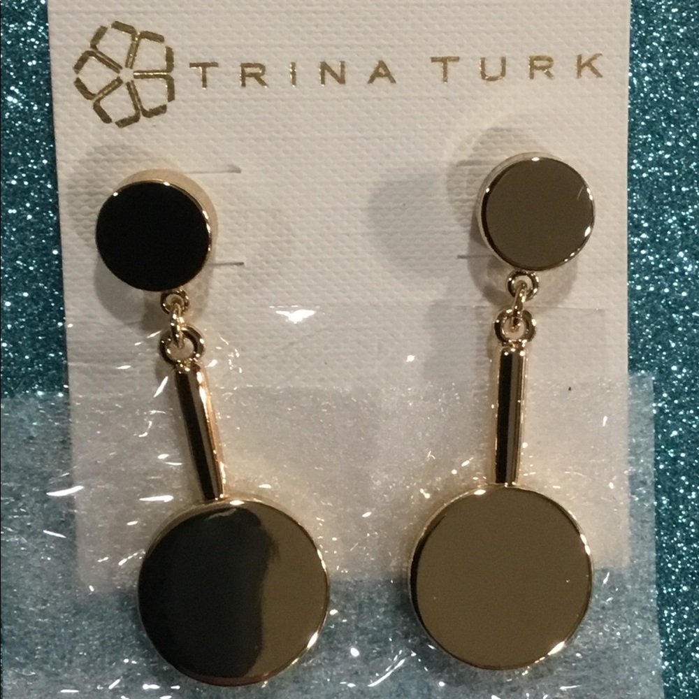 Trina Turk Gold Tone Earrings